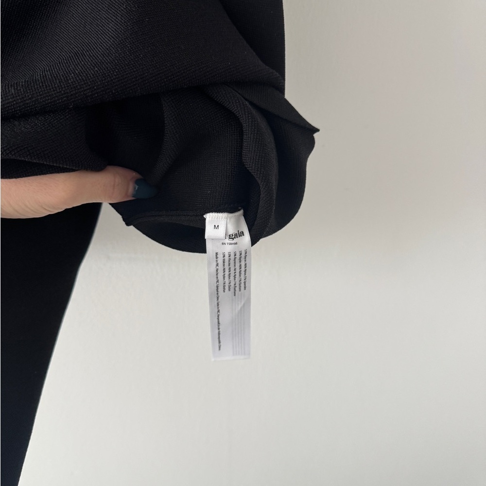 CULT GAIA NEW Hartley Knit Black Mini Dress - Picture 15 of 15